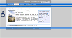 Desktop Screenshot of kirche-treuen.de